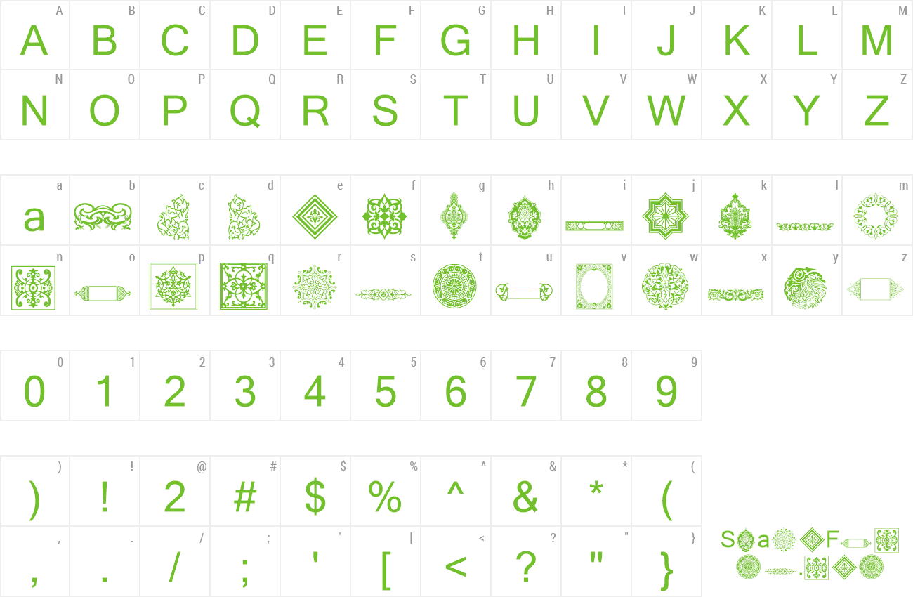 Font Vintage Decorative Signs 7 preview